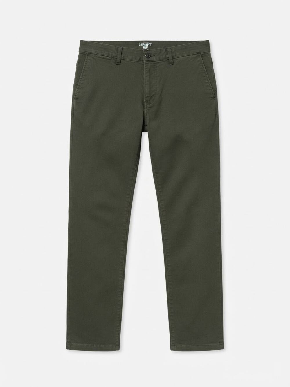 Carhartt WIP Sid Pant Size 32x32 Green Slim Chino Work Pants Stretch Casual